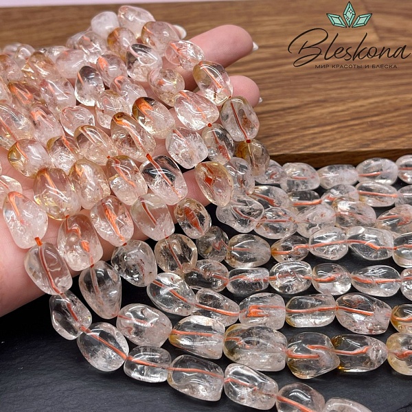 Цитрин галтовка №5 (13-15)*(10-12) мм