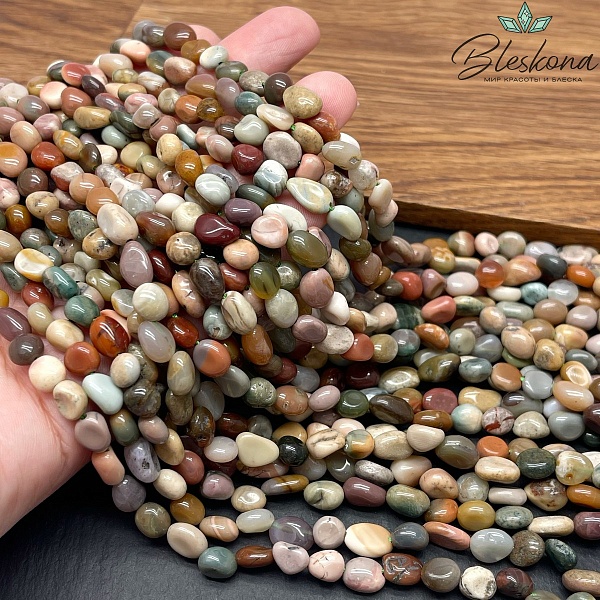 Агат галтовка (6-8)*(6-7) мм