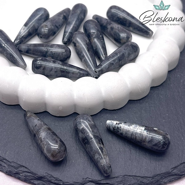 Лабрадорит капля 30*10 мм (штучно)