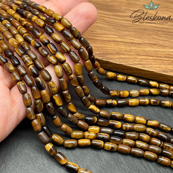 Тигровый глаз бочата 7*4 мм 