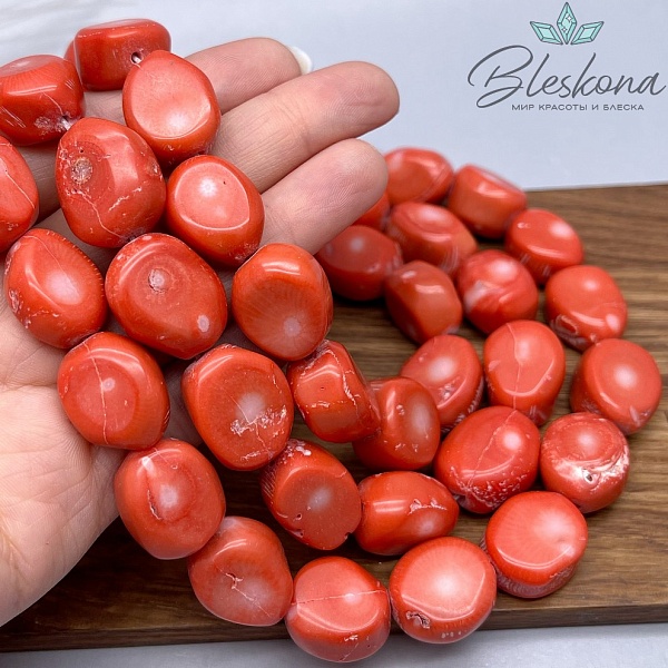 Коралл лососевый фриформ (Коралловые водоросли) 15-17 мм