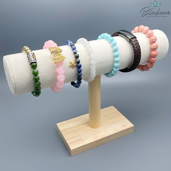 Подставка для браслетов, цвет бежевый 25*7*17 см