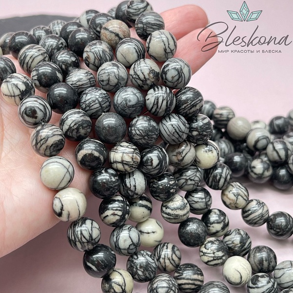Яшма Зебра 12 мм