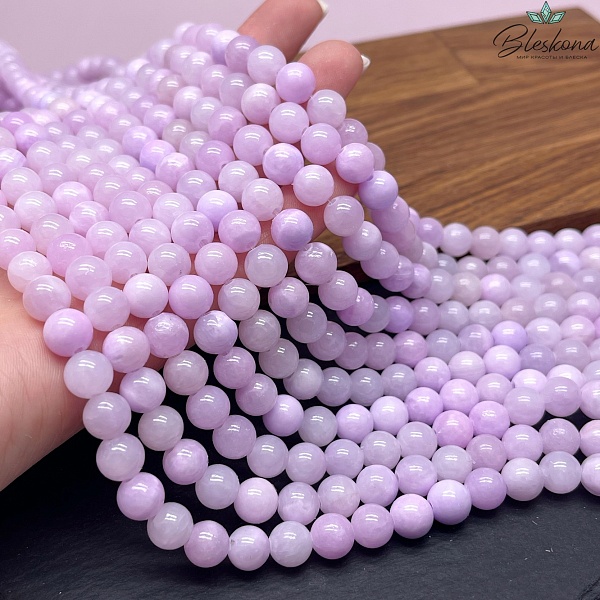 Оникс фиолетовый 8 мм 