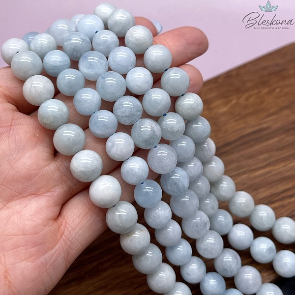 10 мм  Аквамарин шар №10 