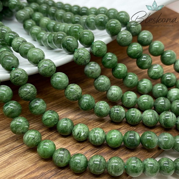  Кварц Фантомный зеленый 10,5 мм