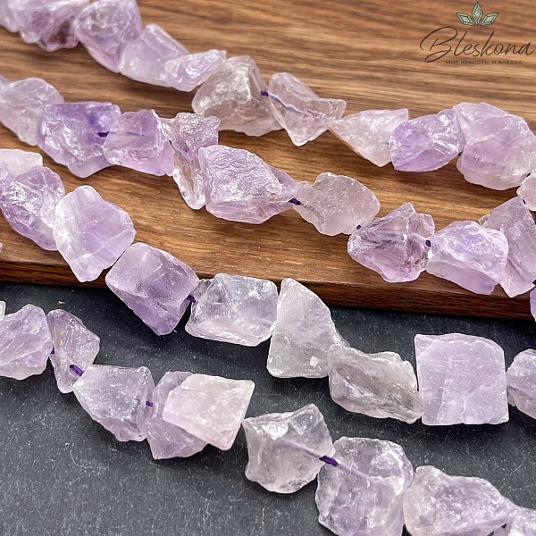 Аметист лавандовый куски (12-18)*(11*16) мм