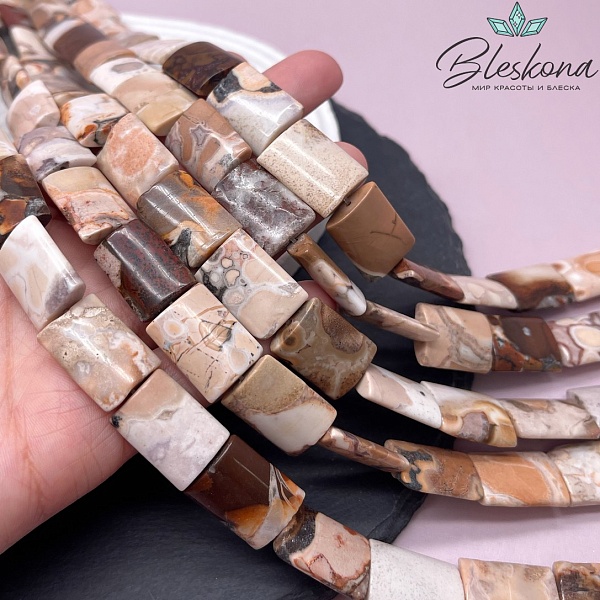 Агат прямоугольник 20,5*15 мм