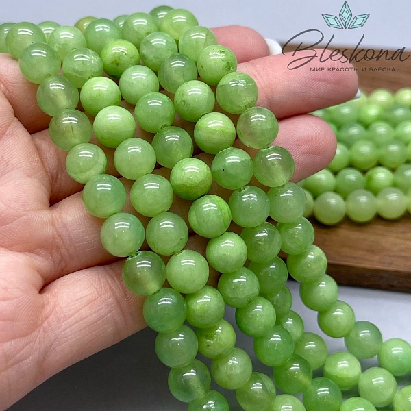 Оникс зеленый шар 8 мм 
