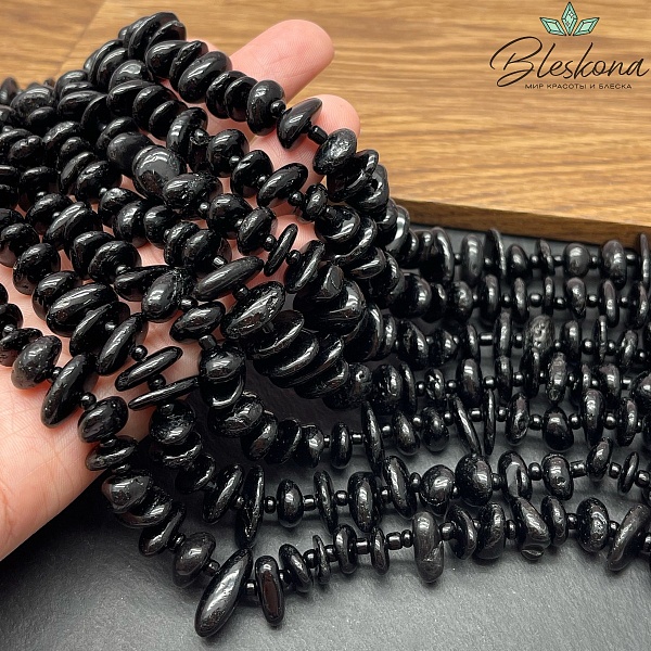 Гиперстен сколы шлифованные (2-4)*(7-14) мм