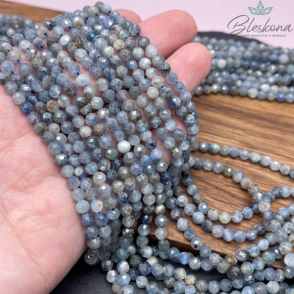Кианит микроогранка №3 4,5 мм