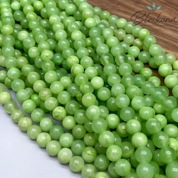 Оникс зеленый шар 8 мм 