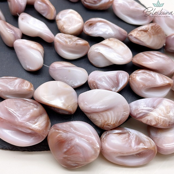 Перламутр галтовка 21-23 мм