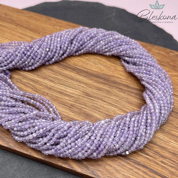 Аметист алмазная огранка №5 2 мм