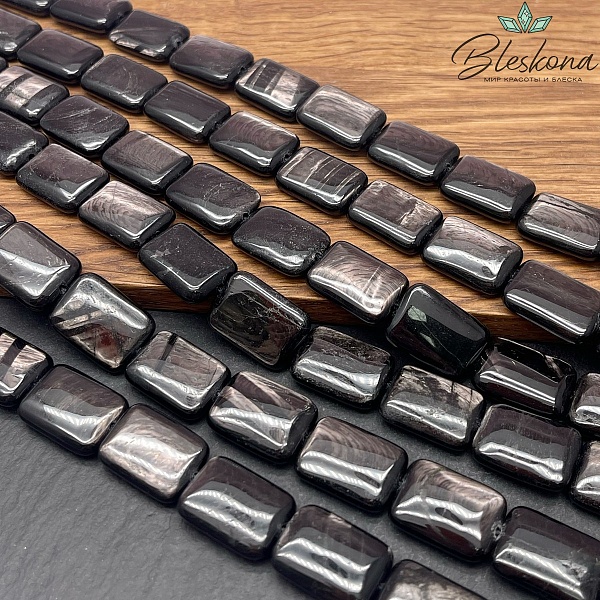 18,5*13,5 мм Гиперстен прямоугольник 