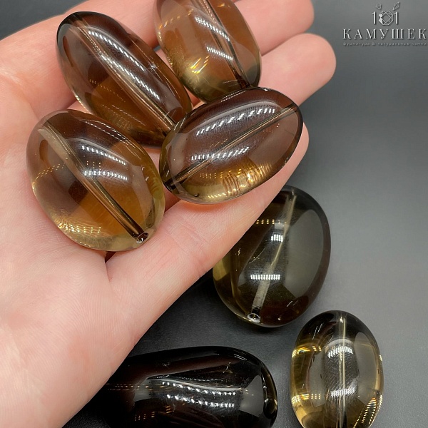 Раухтопаз галтовка 20-22мм штучно