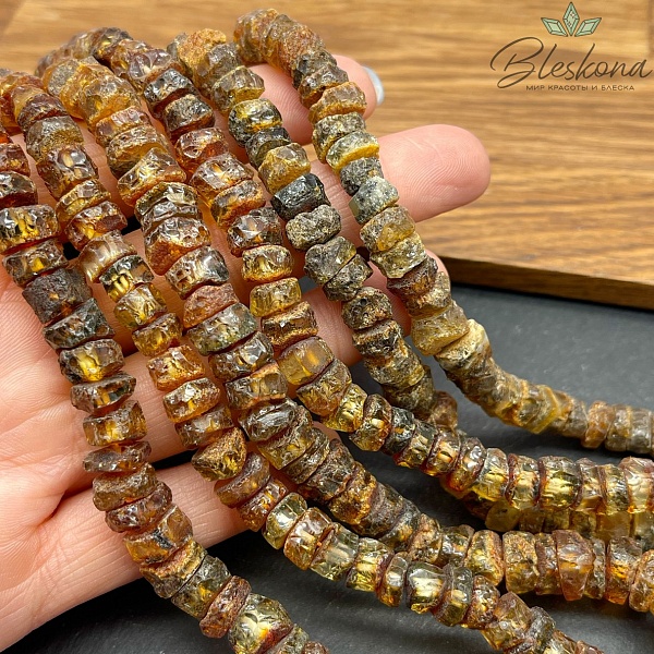 Янтарь диски №2 8-9 мм