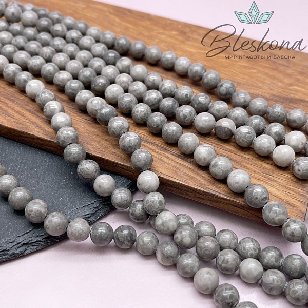 Яшма  Fossil Jasper 10 мм