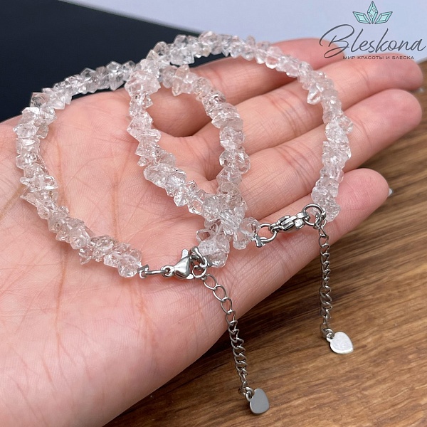 Херкимерский алмаз (кварц) 7-8 мм