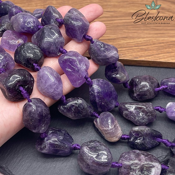 Аметист фриформ (19-25)*(13-17) мм