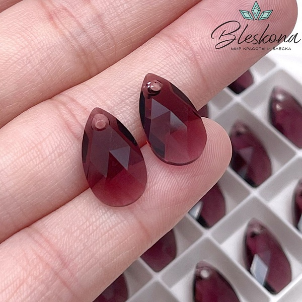 6106 Pear-shaped 16 мм  Amethyst 