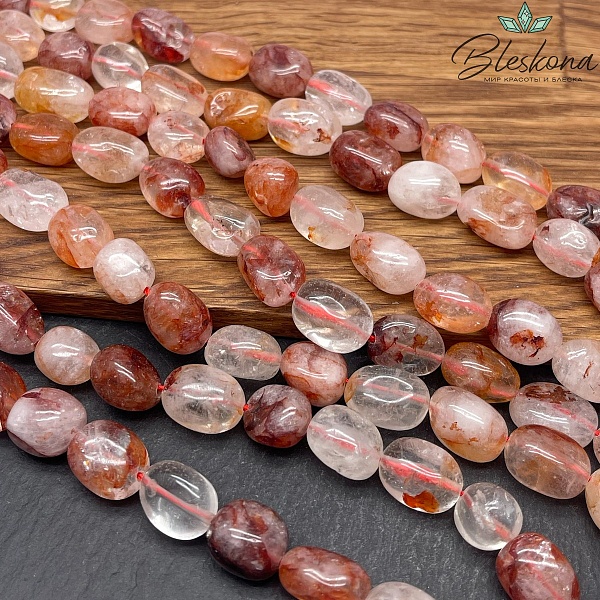 Кварц огненный галтовка 10-11 мм