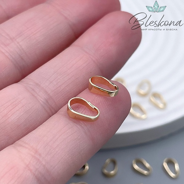 8*2,6 мм Цвет золото, Бейл разъемный