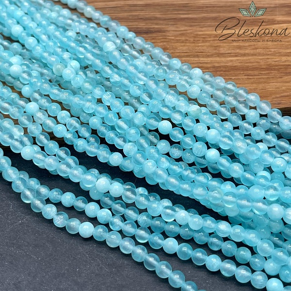 Оникс бирюзовый 4,5 мм 
