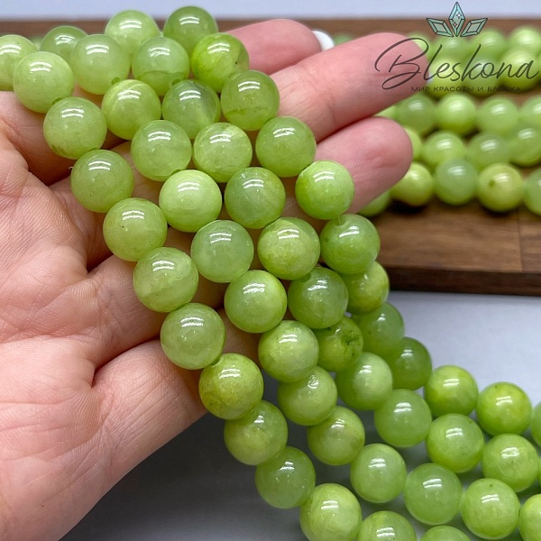 Оникс зеленый шар 10 мм 