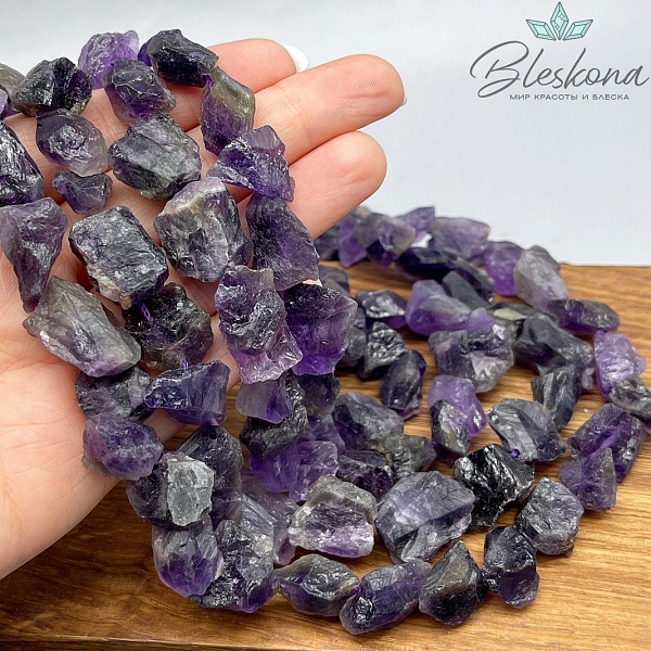 Аметист куски (12-18)*(12-16) мм