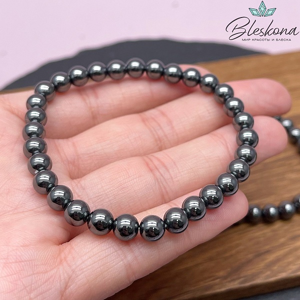 Гематит сет  6 мм