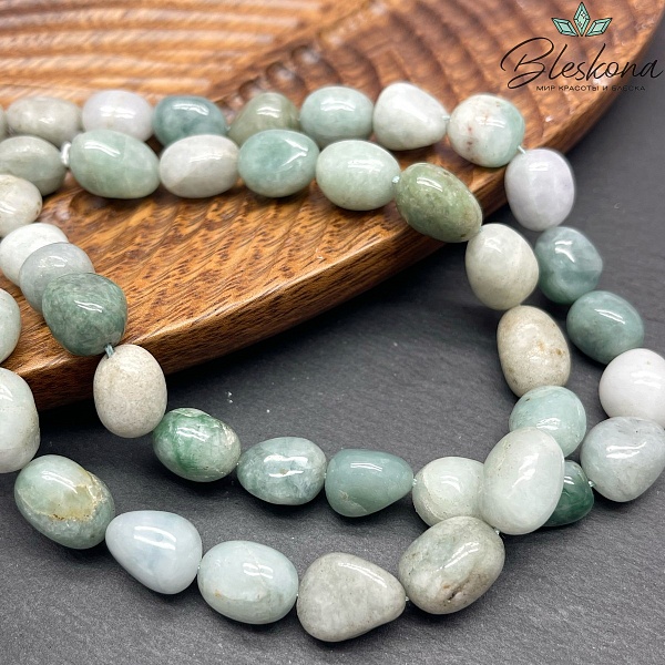 12-13мм Амазонит галтовка №1