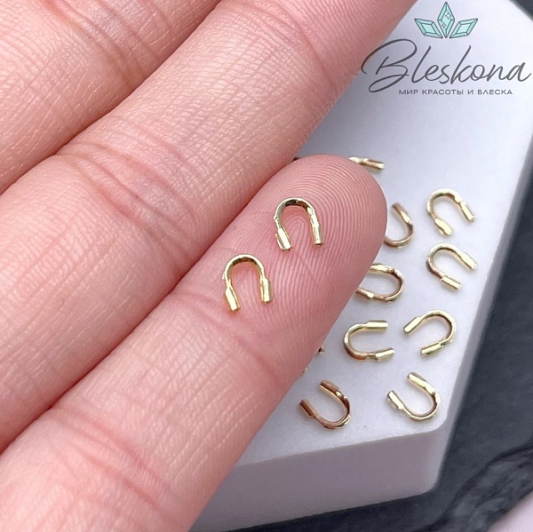 4,5*4,5мм Цвет золото, Протектор Люкс 20 шт.