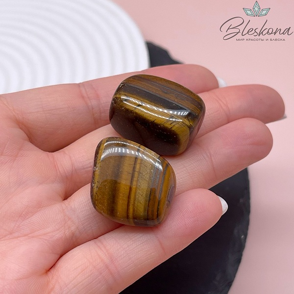 Тигровый глаз галтовка 19-26 мм
