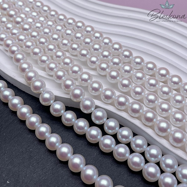 Жемчуг Майорка, цвет белый перламутр 10 мм