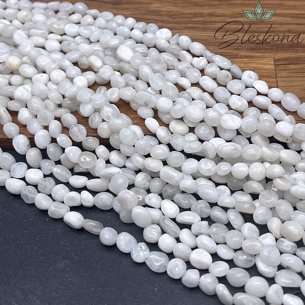 Лунный камень галтовка №2 6-8 мм