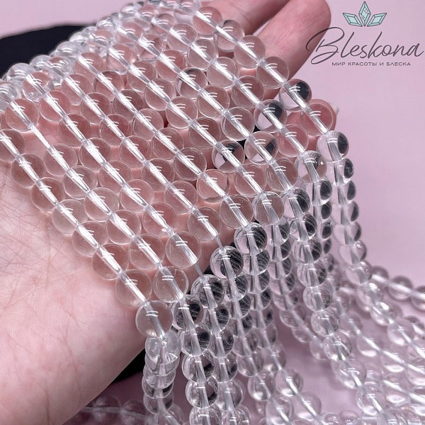 Горный хрусталь №1 чистый 8,5 мм