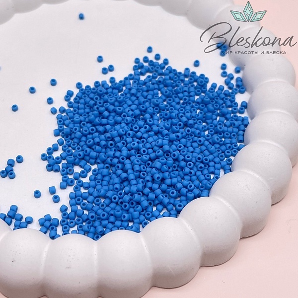 Бисер TOHO round 11/0 цвет №43DF (оттенок синего)