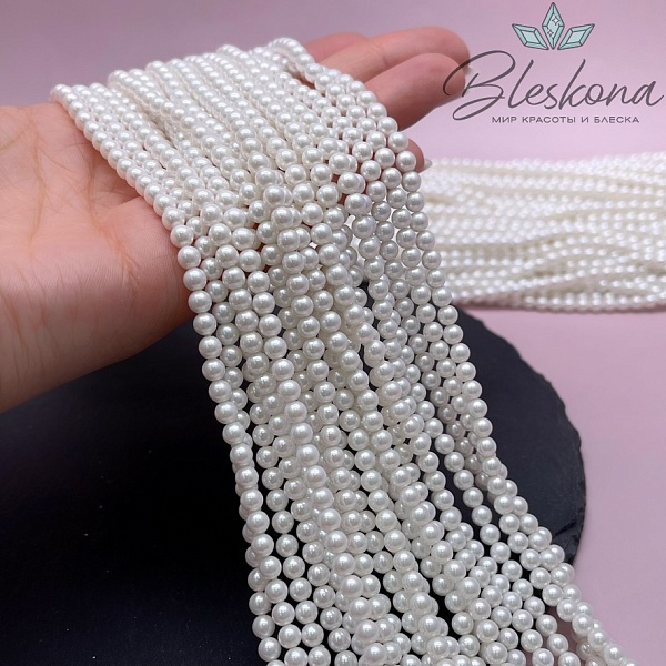 Жемчуг Майорка 4 мм