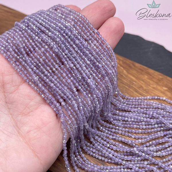 Аметист алмазная огранка №5 2 мм