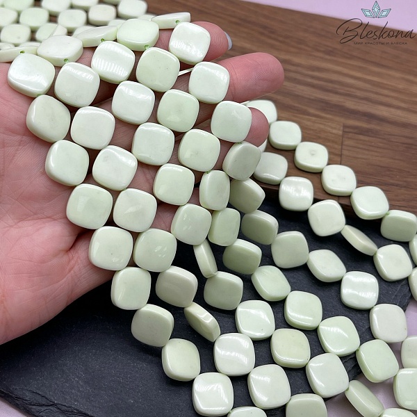 Халцедон ромб 14 мм