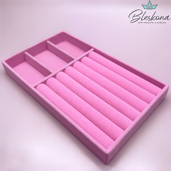 Планшет органайзер розовый №3 12,5*21 см 