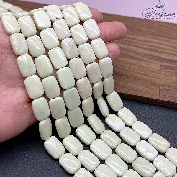 Халцедон прямоугольник 14,5*10 мм