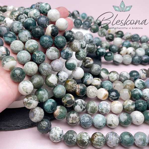 Агат древесный 12 мм