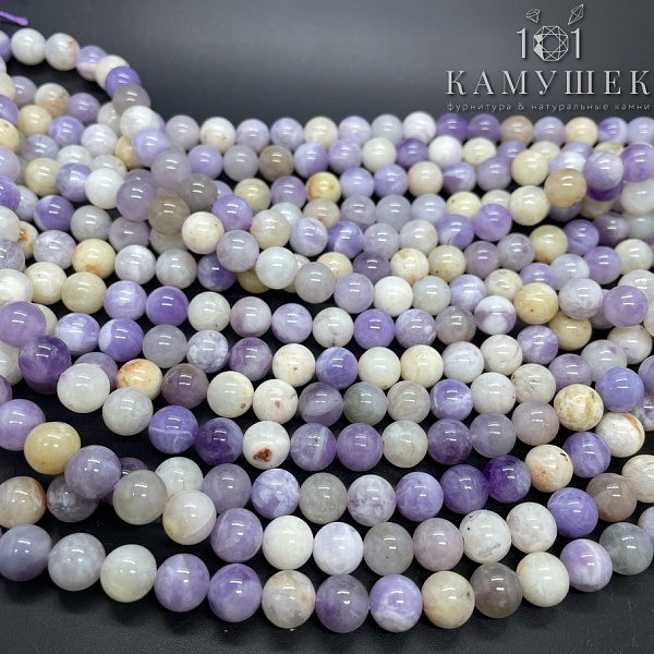 ⌀8мм Опал сиреневый