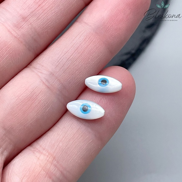 10*5 мм Бусина Глаз уп.3 шт.