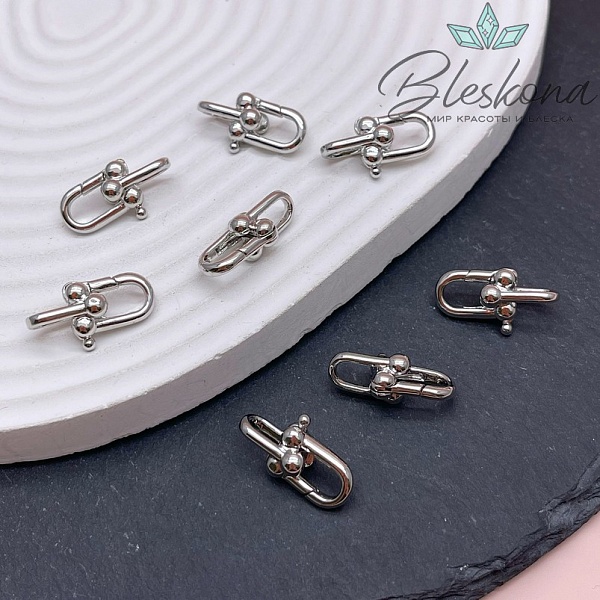 20 мм Цвет серебро, Замок Тиффани