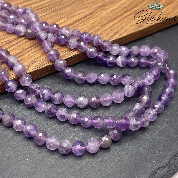 ⌀6мм Аметист микроограка  №1