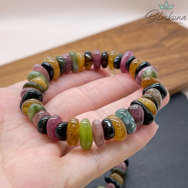 Турмалин фриформ 11-12 мм сет 18 см