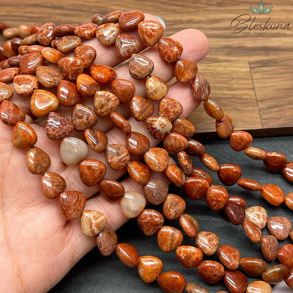 Сердца Петоски №1 10*10*5 мм